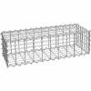 TECTAKE Gabion à Pierre De Soutènement En Acier Galvanisé 100 Cm X 30 Cm X 30 Cm - Gris -TECTAKE Soldes 2022 12048652 1