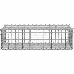 TECTAKE Gabion à Pierre De Soutènement En Acier Galvanisé 100 Cm X 30 Cm X 30 Cm - Gris -TECTAKE Soldes 2022 12048652 4