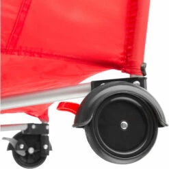 TECTAKE Lit De Voyage Pour Enfants Impression Chien Sur Tissu Maillé Opaque - Petit Lit Parapluie, Parc Enfant, Lit D´appoint - Rose Vif -TECTAKE Soldes 2022 15102488 5