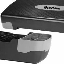 TECTAKE Planche De Step, Stepper 2 Hauteurs, 68,5 Cm X 29 Cm Gris Noir - Noir -TECTAKE Soldes 2022 15102605 5