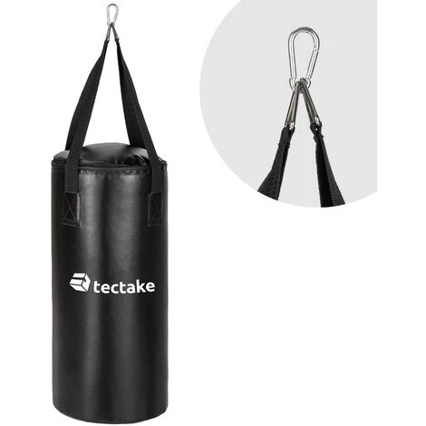 TECTAKE 1 Sac De Frappe Enfant + 2 Gants De Boxe Noir + Fixation - Noir 4 TECTAKE 1 Sac De Frappe Enfant + 2 Gants De Boxe Noir + Fixation - Noir – Image 2