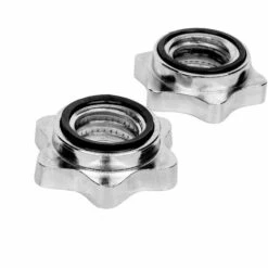 TECTAKE Barre De Musculation Curl Molet?e En Acier 120 Cm X 3 Cm + 2 Bagues De Serrage - Gris Chrome -TECTAKE Soldes 2022 15103452 5