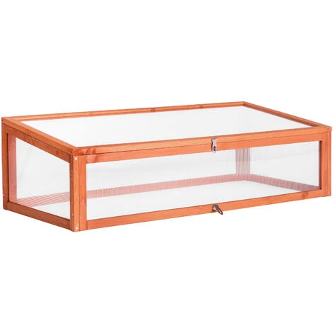 TECTAKE Carré Potager De Jardin Sur Pied Surélevé En Bois + 1 Châssis De Jardin 119 Cm X 53 Cm X 90 Cm Marron - Marron 7 TECTAKE Carré Potager De Jardin Sur Pied Surélevé En Bois + 1 Châssis De Jardin 119 Cm X 53 Cm X 90 Cm Marron - Marron – Image 5