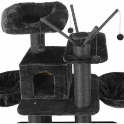 TECTAKE Arbre à Chat GISMO 195 cm - Griffoir, Grattoir Geant, Cadre D´escalade Pour Chat - Noir 8 TECTAKE Arbre à Chat GISMO 195 cm - Griffoir, Grattoir Geant, Cadre D´escalade Pour Chat - Noir -TECTAKE Soldes 2022 15768820 3