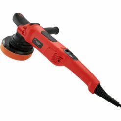 TECTAKE Polisseuse Excentrique 1650 ? 4800 Tours Par Minute Ecran Num²rique Avec 1 Disque Et 1 Eponge De Polissage - Noir/rouge -TECTAKE Soldes 2022 17553841 3