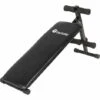 TECTAKE Banc De Musculation Pliable Abdominaux Et Dorsaux, Appareil De Fitness Sport Pliable - Noir
