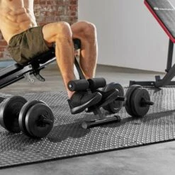 TECTAKE Tapis De Sol De Gym Sport Avec 8 Dalles De Protection En Mousse 61 Cm X 61 Cm Bleu - Bleu -TECTAKE Soldes 2022 18339220 3