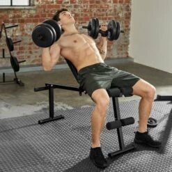 TECTAKE 1 Haltère Court Et Poids, Haltère De Musculation - Barre Court, Ensemble D´haltères, Disques - 10 Kg - Noir 9 TECTAKE 1 Haltère Court Et Poids, Haltère De Musculation - Barre Court, Ensemble D´haltères, Disques - 10 Kg - Noir -TECTAKE Soldes 2022 18473961 3