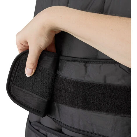 TECTAKE Blouson, Gilet De Musculation Lesté - Veste Lestée, Gilet D´entraînement, Gilet De Sport Lesté - 20 Kg - Noir 7 TECTAKE Blouson, Gilet De Musculation Lesté - Veste Lestée, Gilet D´entraînement, Gilet De Sport Lesté - 20 Kg - Noir – Image 5