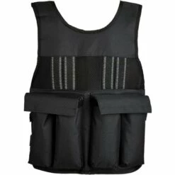 TECTAKE Blouson, Gilet De Musculation, De Fitness Lesté 10 Kg Noir - Veste Lestée, Gilet D´entraînement, Gilet De Sport Lesté - Noir -TECTAKE Soldes 2022 18473992 4