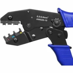 TECTAKE Pince à Sertir + 700 Cosses De Câble - Pince A Sertir, Sertissage, Pince A Sertir Plomberie - Bleu -TECTAKE Soldes 2022 18474122 3