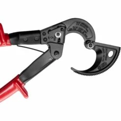 TECTAKE Coupe-câble à Cliquet - Pince Coupe Cable, Pince Coupe Fils, Cisaille A Cables - Rouge -TECTAKE Soldes 2022 18474132 5