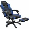 TECTAKE Chaise Gamer STORM - Chaise De Bureau, Fauteuil De Bureau, Siege De Bureau - Noir/bleu -TECTAKE Soldes 2022 18474374 1