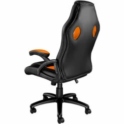TECTAKE Chaise Gamer TYSON - Chaise De Bureau, Fauteuil De Bureau, Siege De Bureau - Noir/orange -TECTAKE Soldes 2022 18474392 5