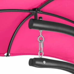 TECTAKE Transat Suspendu Maja - Bain De Soleil, Lit Suspendu, Balancelle De Jardin - Rose Vif -TECTAKE Soldes 2022 19953520 4