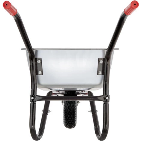 TECTAKE Brouette De Jardin Oskar - Chariot De Jardin, Brouette, Chariot D'extérieur - Argent 7 TECTAKE Brouette De Jardin Oskar - Chariot De Jardin, Brouette, Chariot D'extérieur - Argent – Image 5
