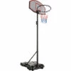 TECTAKE Panier De Basketball Sur Pied Harlem - Panier De Basket, Appareil De Sport, Panier De Basket-ball - Noir -TECTAKE Soldes 2022 22798113 1
