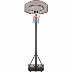TECTAKE Panier De Basketball Sur Pied Harlem - Panier De Basket, Appareil De Sport, Panier De Basket-ball - Noir -TECTAKE Soldes 2022 22798113 3