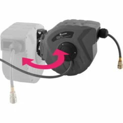 TECTAKE Enrouleur De Tuyau à Air Comprimé - Dévidoir, Enrouleur Automatique De Tuyau Pneumatique, Enrouleur Avec Tuyau - 10 M -TECTAKE Soldes 2022 23462135 4