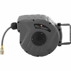 TECTAKE Enrouleur De Tuyau à Air Comprimé - Dévidoir, Enrouleur Automatique De Tuyau Pneumatique, Enrouleur Avec Tuyau - 10 M -TECTAKE Soldes 2022 23462135 5