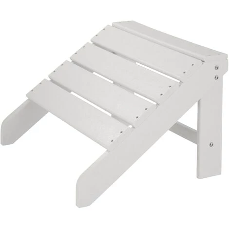 TECTAKE Repose-pieds - Appui Pied, Tabouret, Repose-pieds De Jardin - Blanc 3 TECTAKE Repose-pieds - Appui Pied, Tabouret, Repose-pieds De Jardin - Blanc
