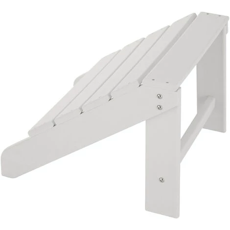 TECTAKE Repose-pieds - Appui Pied, Tabouret, Repose-pieds De Jardin - Blanc 5 TECTAKE Repose-pieds - Appui Pied, Tabouret, Repose-pieds De Jardin - Blanc – Image 3