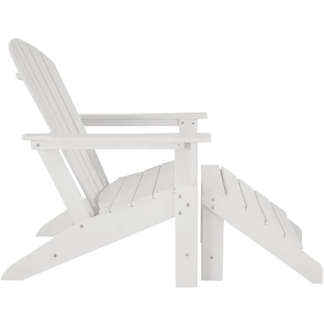 TECTAKE Repose-pieds - Appui Pied, Tabouret, Repose-pieds De Jardin - Blanc 7 TECTAKE Repose-pieds - Appui Pied, Tabouret, Repose-pieds De Jardin - Blanc – Image 5
