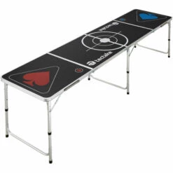 TECTAKE Table De Beer Pong Spring Break Pliante - Beer Pong Table, Table De Bière Pong, Jeu De Bière - Noir 9 TECTAKE Table De Beer Pong Spring Break Pliante - Beer Pong Table, Table De Bière Pong, Jeu De Bière - Noir -TECTAKE Soldes 2022 28046427 3