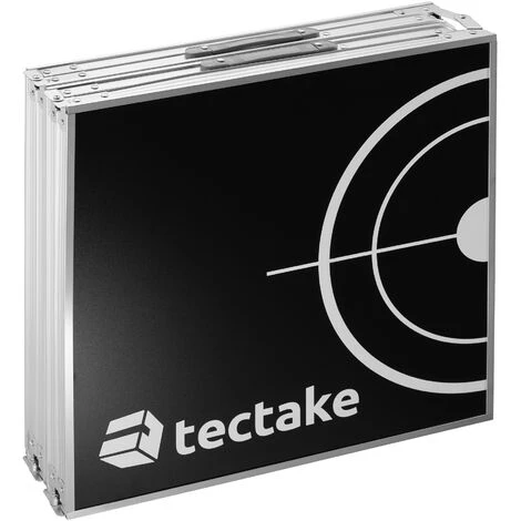 TECTAKE Table De Beer Pong Spring Break Pliante - Beer Pong Table, Table De Bière Pong, Jeu De Bière - Noir 6 TECTAKE Table De Beer Pong Spring Break Pliante - Beer Pong Table, Table De Bière Pong, Jeu De Bière - Noir – Image 4