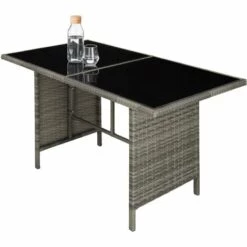 TECTAKE Canapé De Jardin BARLETTA Modulable - Table De Jardin, Mobilier De Jardin, Fauteuil De Jardin - Gris/beige -TECTAKE Soldes 2022 28402864 4