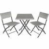 TECTAKE Salon De Jardin TREVI 2 Personnes - Mobilier De Jardin, Meuble De Jardin, Ensemble Table Et Chaises De Jardin - Gris Clair 1 TECTAKE Salon De Jardin TREVI 2 Personnes - Mobilier De Jardin, Meuble De Jardin, Ensemble Table Et Chaises De Jardin - Gris Clair -TECTAKE Soldes 2022 28505478 1