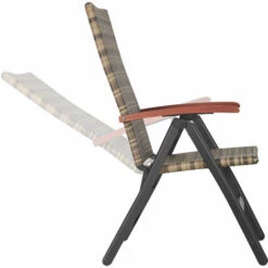 TECTAKE Fauteuil De Jardin Pliable MELBOURNE - Chaise De Jardin, Fauteuil Exterieur, Chaise Exterieur - Marron Naturel -TECTAKE Soldes 2022 28609176 4