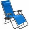 TECTAKE Chaise De Jardin MATTEO - Fauteuil De Jardin, Fauteuil Exterieur, Chaise Exterieur - Bleu -TECTAKE Soldes 2022 29092861 1