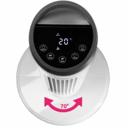 TECTAKE Ventilateur Colonne 90 Cm - Ventilateur, Ventilateur Sur Pied, Ventilos - Blanc -TECTAKE Soldes 2022 31846211 5