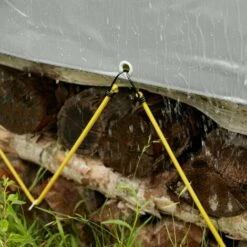 TECTAKE Bâche De Protection étanche Grise - Bache Piscine, Bache, Bache Pour Bassin - 2 X 3 M - Gris -TECTAKE Soldes 2022 34955319 3