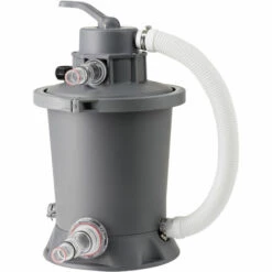 TECTAKE Piscine Tubulaire Ronde MERINA + Bache, échelle Et Autres Accessoires - Piscinette Tubulaire, Piscine Hors-sol, Piscine Autoportée - Bleu -TECTAKE Soldes 2022 38464899 4