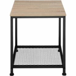 TECTAKE Table D’appoint DERBY 45,5x45,5x55,5cm - Table D'appoint Style Industriel, Table De Rangement, Table Basse - Bois Clair Industriel, Chêne Sonoma 9 TECTAKE Table D’appoint DERBY 45,5x45,5x55,5cm - Table D'appoint Style Industriel, Table De Rangement, Table Basse - Bois Clair Industriel, Chêne Sonoma -TECTAKE Soldes 2022 42169341 3