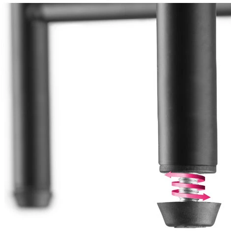 TECTAKE Table D’appoint SUNDERLAND 45,5x54,5cm - Table D’appoint Ronde, Table à Plateau, Table De Salon - Bois Foncé Industriel 7 TECTAKE Table D’appoint SUNDERLAND 45,5x54,5cm - Table D’appoint Ronde, Table à Plateau, Table De Salon - Bois Foncé Industriel – Image 5