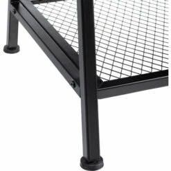 TECTAKE Table D’appoint BEDFORD 45,5x45x47cm - Table D’appoint De Style Industriel, Table De Rangement, Table Basse - Bois Clair Industriel, Chêne Sonoma -TECTAKE Soldes 2022 49346361 4