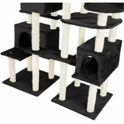 TECTAKE Arbre à Chat ENTISSAR 214 Cm - Griffoir, Grattoir Geant, Cadre D´escalade Pour Chat - Noir 10 TECTAKE Arbre à Chat ENTISSAR 214 Cm - Griffoir, Grattoir Geant, Cadre D´escalade Pour Chat - Noir -TECTAKE Soldes 2022 49734240 4