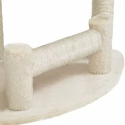 TECTAKE Arbre à Chat BLOUKY 90 Cm - Griffoir, Grattoir Geant, Cadre D´escalade Pour Chat - Beige -TECTAKE Soldes 2022 49734242 5