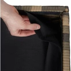 TECTAKE Coffre De Jardin Oslo - Coffre De Rangement Exterieur, Malle De Rangement, Caisse De Stockage De Jardin - Marron Naturel -TECTAKE Soldes 2022 50444159 4
