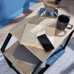 TECTAKE Table D’appoint PLYMOUTH 36,5x58,5x59,5cm - Table D’appoint, Table De Nuit, Table De Chevet - Bois Clair Industriel, Chêne Sonoma 9 TECTAKE Table D’appoint PLYMOUTH 36,5x58,5x59,5cm - Table D’appoint, Table De Nuit, Table De Chevet - Bois Clair Industriel, Chêne Sonoma -TECTAKE Soldes 2022 50884326 3