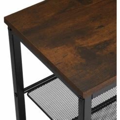 TECTAKE Étagère à Chaussures SHEFFIELD 100x30,5x93cm - Étagère à Chaussures Avec étagères Grillagées, Rangement Pour Chaussures, Organisateur Pour Chaussures - Bois Foncé Industriel 10 TECTAKE Étagère à Chaussures SHEFFIELD 100x30,5x93cm - Étagère à Chaussures Avec étagères Grillagées, Rangement Pour Chaussures, Organisateur Pour Chaussures - Bois Foncé Industriel -TECTAKE Soldes 2022 50884410 4