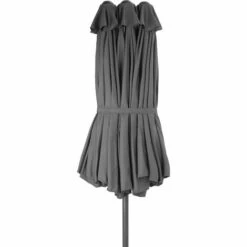 TECTAKE Parasol SILIA En Aluminium 460 X 270 Cm Réglable En Hauteur - Parasol Double, Parasol De Marché, Parasol De Jardin - Gris 9 TECTAKE Parasol SILIA En Aluminium 460 X 270 Cm Réglable En Hauteur - Parasol Double, Parasol De Marché, Parasol De Jardin - Gris -TECTAKE Soldes 2022 51920791 3