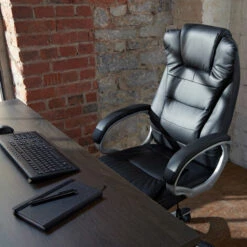 TECTAKE Fauteuil De Direction Zulu - Chaise Gamer, Fauteuil De Bureau, Siege De Bureau - Blanc -TECTAKE Soldes 2022 62479130 3