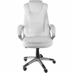 TECTAKE Fauteuil De Direction Zulu - Chaise Gamer, Fauteuil De Bureau, Siege De Bureau - Blanc -TECTAKE Soldes 2022 62479130 5