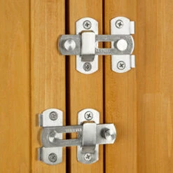 TECTAKE Armoire De Jardin Kadi 80,5 X 60 X 213,5 Cm - Maison De Jardin, Cabane De Jardin, Remise De Jardin - Marron -TECTAKE Soldes 2022 65846490 5