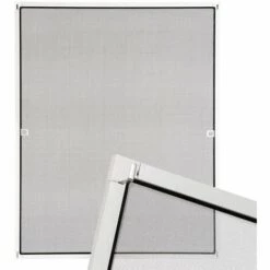 TECTAKE Moustiquaire Pour Fenêtre Cadre En Aluminium Ajustable 80 Cm X 100 Cm Blanc - Blanc -TECTAKE Soldes 2022 66849930 4