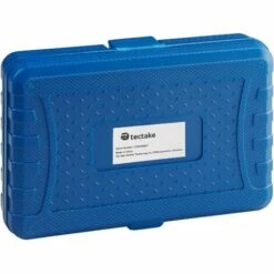 TECTAKE Coffret 34 Pièces Douilles Et Embouts Torx Femelle Et Mâle En Acier Chrome Vanadium - Bleu -TECTAKE Soldes 2022 66849990 5